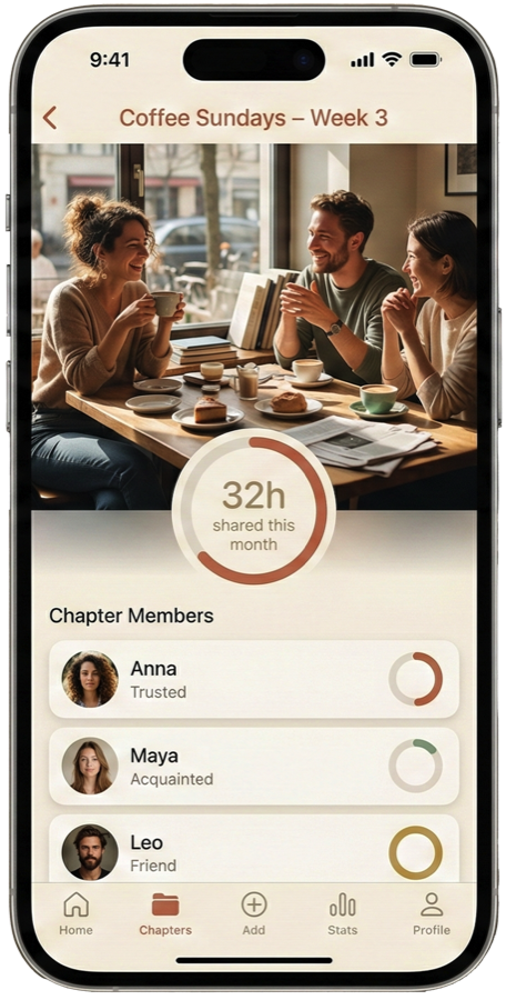 Hundred Hours app mockup